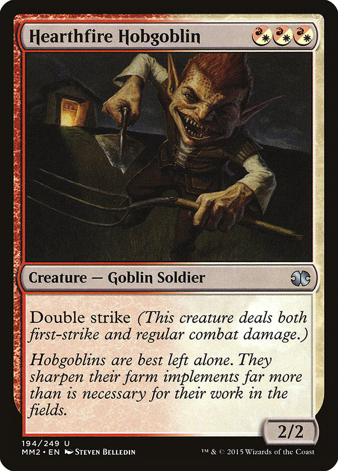 Hearthfire Hobgoblin [Modern Masters 2015] | Games A Plunder