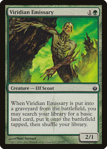 Viridian Emissary [Mirrodin Besieged]