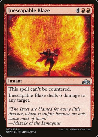 Inescapable Blaze [Guilds of Ravnica]