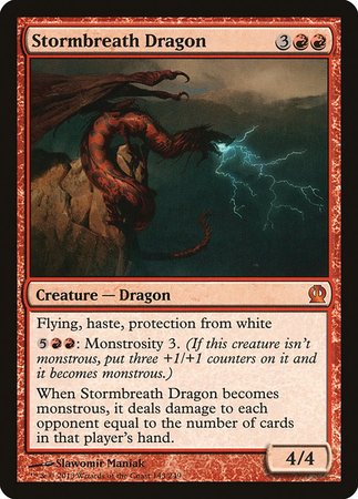 Stormbreath Dragon [Theros] | Games A Plunder