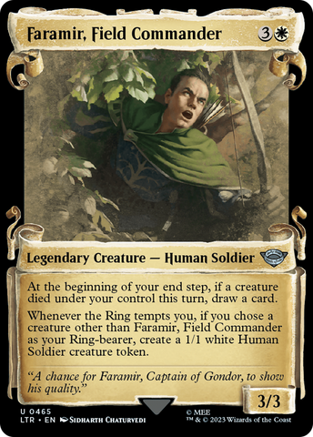 Faramir, Field Commander [The Lord of the Rings: Tales of Middle-Earth Showcase Scrolls]