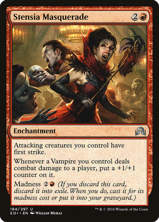 mtg shadows over innistrad card prices Stensia Masquerade [Shadows over Innistrad]