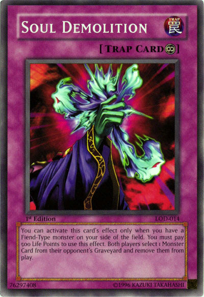 remove from play cards yugioh Soul Demolition [LOD-014] Common F2F_hidden-arsenal-6-omega-xyz-1st-edition-booster-box They can keep making Blister Option:Kabutops