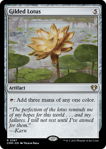 Gilded Lotus [Commander Masters]