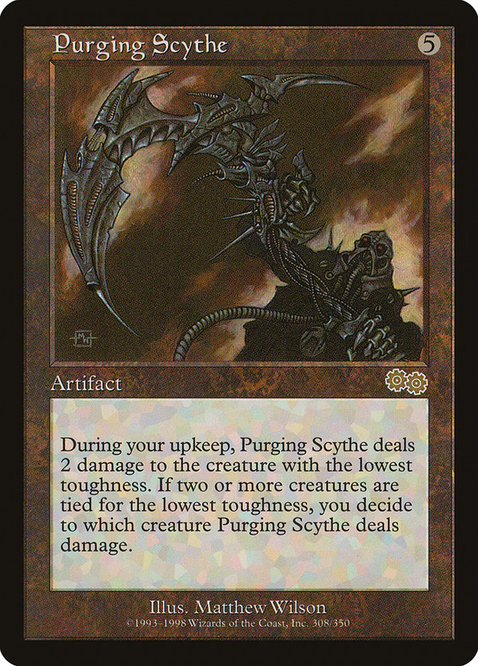 Purging Scythe [Urza's Saga] | Games A Plunder
