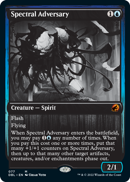 double feature mtg cards Spectral Adversary [Innistrad: Double Feature]