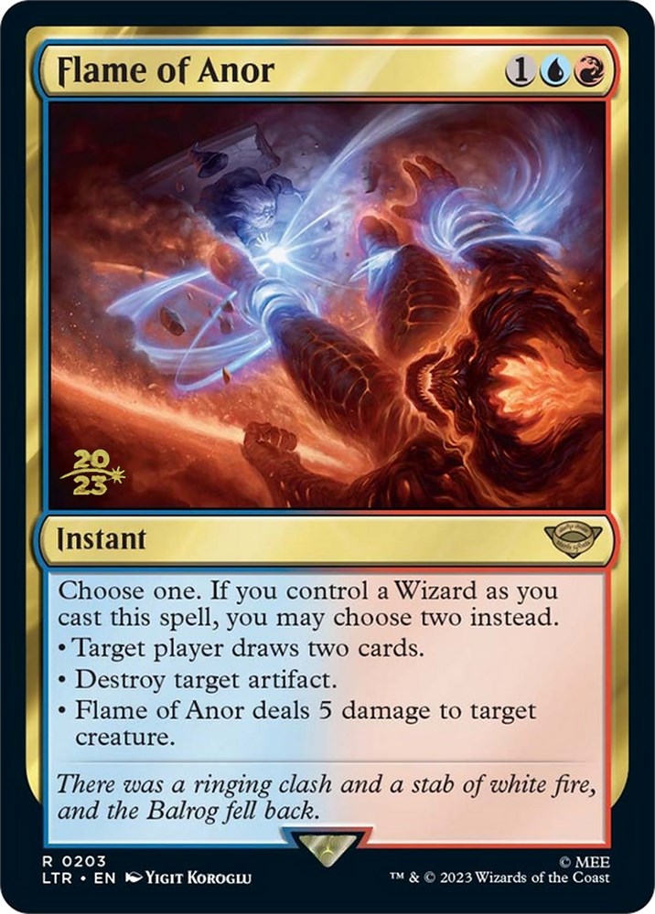 Flame of Anor [The Lord of the Rings: Tales of Middle-Earth Prerelease Flame of Anor [The Lord of the Rings: Tales of Middle-Earth Prerelease