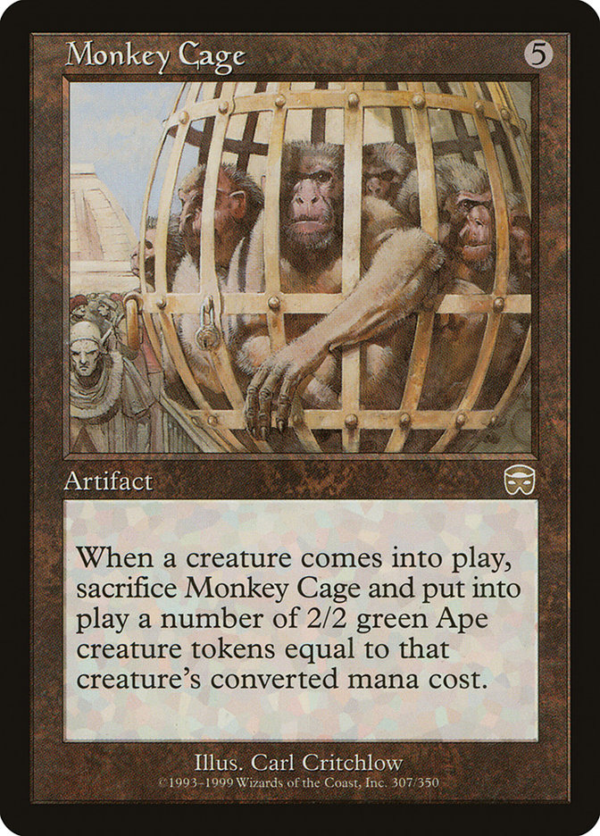 Monkey Cage [Mercadian Masques] | Games A Plunder