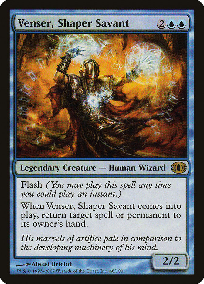 Venser, Shaper Savant [Future Sight] | Games A Plunder