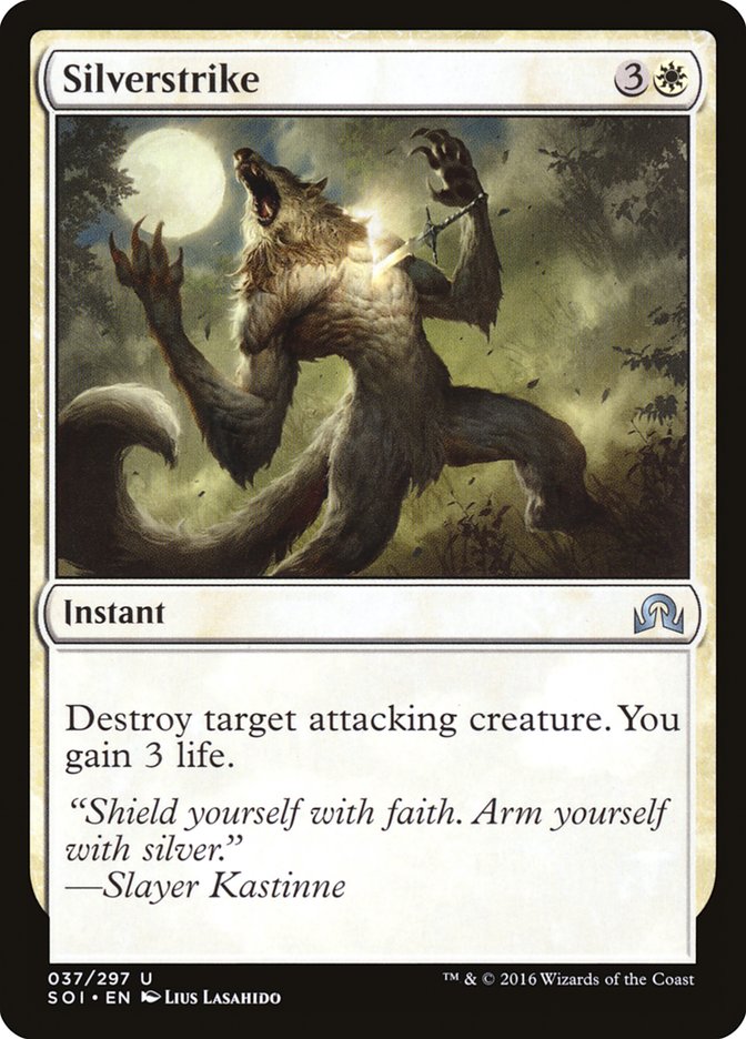 Silverstrike [Shadows over Innistrad] | Games A Plunder