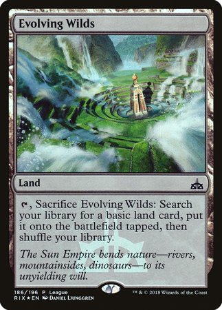Evolving Wilds [Rivals of Ixalan Promos]