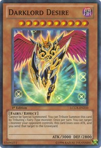 Darklord Desire [LCGX-EN210] Super Rare
