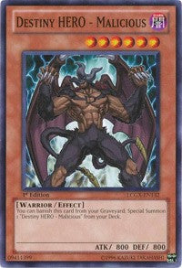 Destiny HERO - Malicious [LCGX-EN132] Common