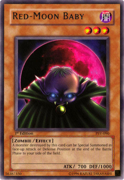 yugioh attack the moon card Red-Moon Baby [PSV-090] Rare