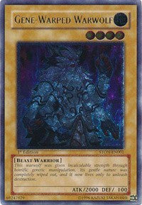 Gene-Warped Warwolf (UTR) [STON-EN001] Ultimate Rare