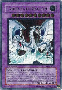 Cyber End Dragon (UTR) [CRV-EN036] Ultimate Rare