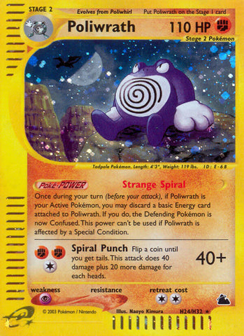 Poliwrath (H24/H32) [Skyridge]