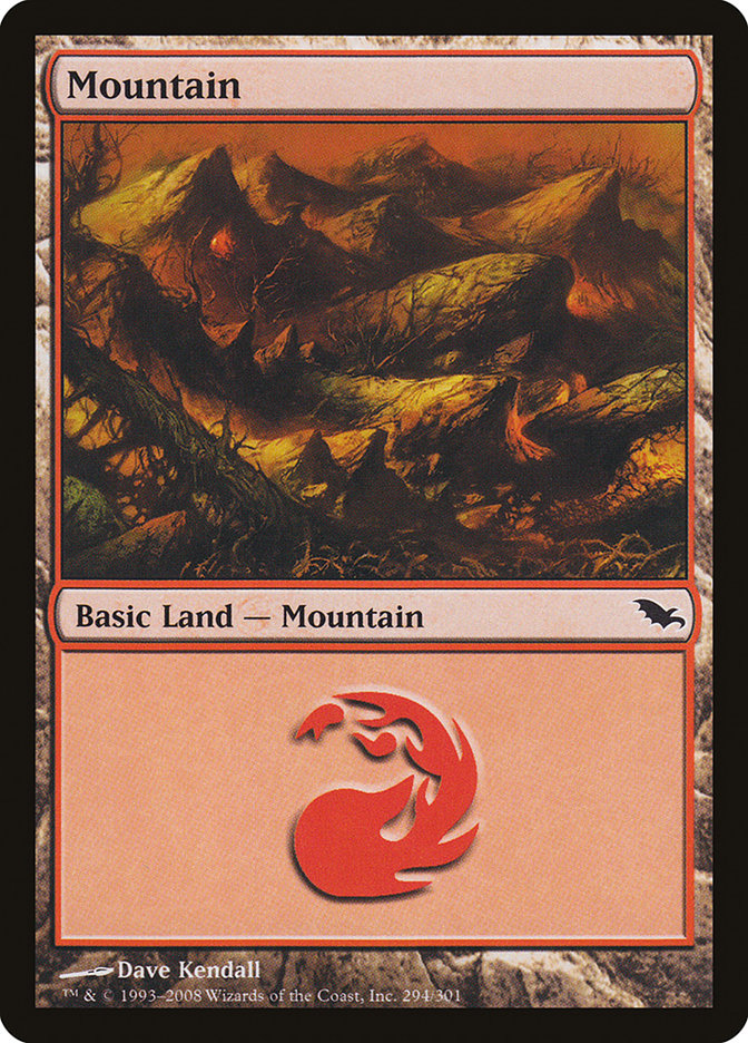Mountain (294) [Shadowmoor] | Games A Plunder
