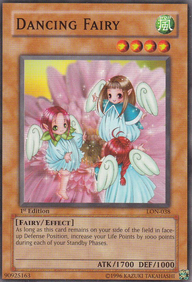 yugioh fairy decks Dancing [LON-038] Common Condition:Game + Case Limited Magic: The Gathering Pokémon trading card
