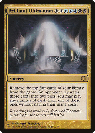 mtg shards of alara cards Brilliant Ultimatum [Shards of Alara]