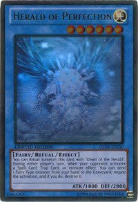 Herald of Perfection [GLD5-EN030] Ghost/Gold Rare