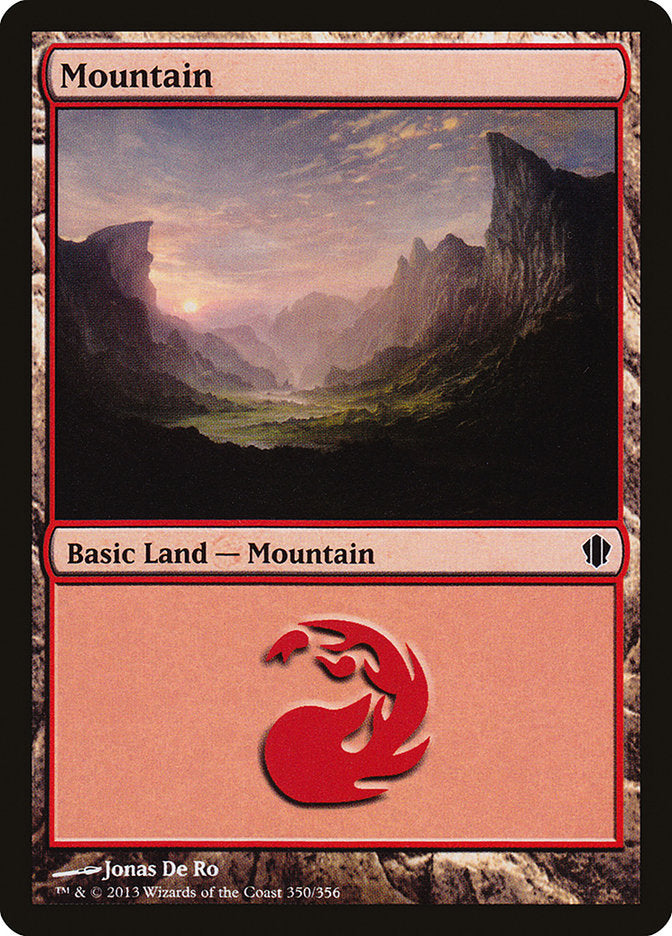 Mountain (350) [Commander 2013] | Games A Plunder