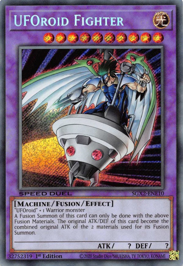 UFOroid Fighter [SGX2-ENE10] Secret Rare