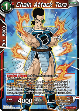 Chain Attack Tora (Common) [BT13-006]