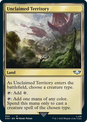 Unclaimed Territory [Universes Beyond: Warhammer 40,000]
