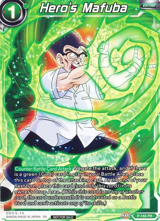 Hero's Mafuba (Power Booster: World Martial Arts Tournament) (P-155) [Promotion Cards]