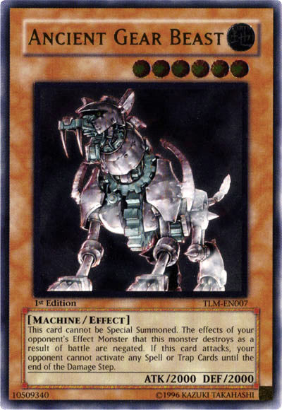 ancient gear cards Ancient Gear Beast [TLM-EN007] Ultimate Rare