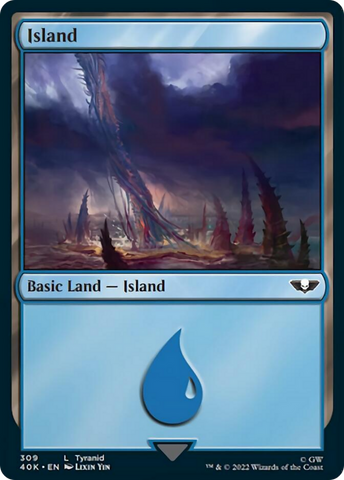 Island (309) [Universes Beyond: Warhammer 40,000]