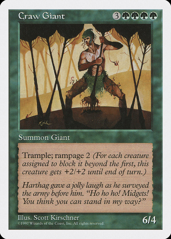 Craw Giant [Fifth Edition] | Games A Plunder
