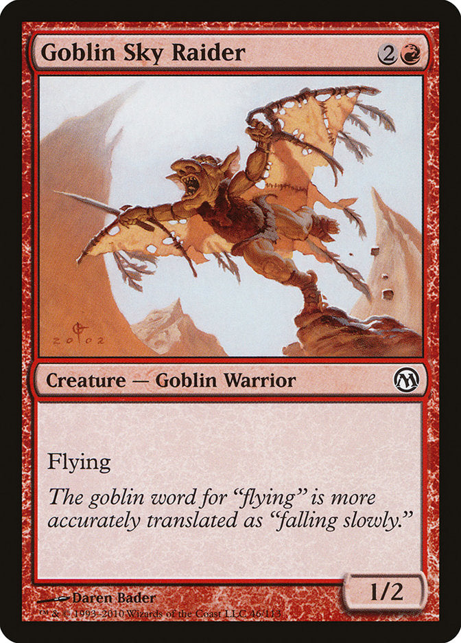 Goblin Sky Raider [Duels of the Planeswalkers] | Games A Plunder