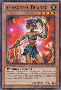 amazoness fusion monsters Amazoness Trainee [BP01-EN213] Starfoil Rare