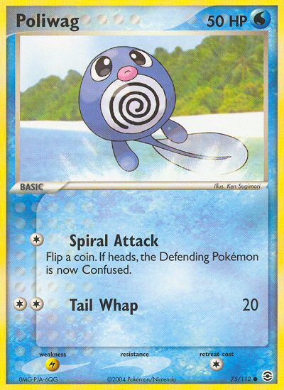 poliwag pokemon card value (75/112) [EX: FireRed & LeafGreen] Age Group Poliwag #60 Prices | Pokemon