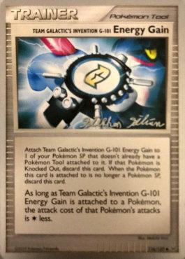 team galactic pokemon cards Team Galactic's Invention G-101 Energy Gain (116/127) (Luxdrill