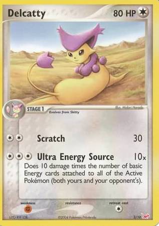 Delcatty (3/10) [EX: Trainer Kit