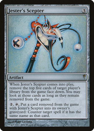 Jester's Scepter [Coldsnap]
