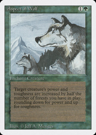 Aspect of Wolf [Revised Edition]