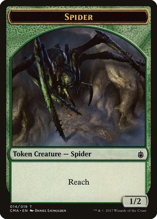 Spider Token (014) [Commander Anthology Tokens]