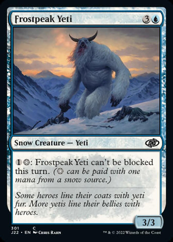 Frostpeak Yeti [Jumpstart 2022]