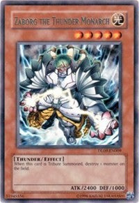 Zaborg the Thunder Monarch (Green) [DL09-EN009] Rare