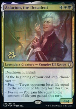Astarion, the Decadent [Commander Legends: Battle for Baldur's Gate Pr Astarion, the Decadent [Commander Legends: Battle for Baldur's Gate Pr