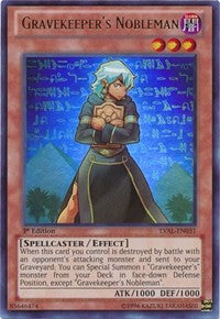 Gravekeeper's Nobleman [LVAL-EN031] Ultra Rare