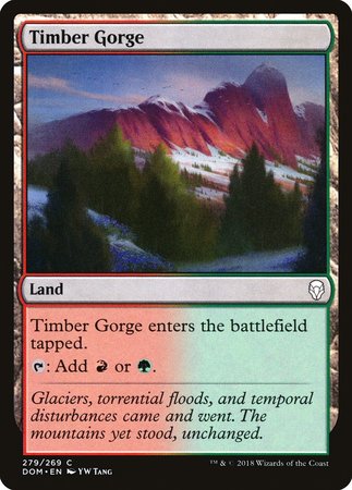 Timber Gorge [Dominaria]