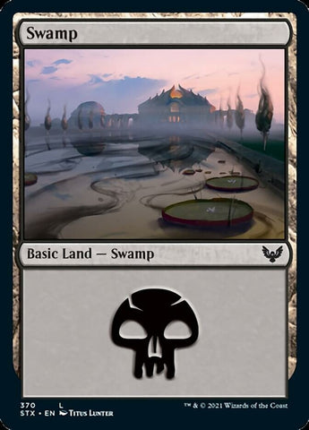 Swamp (#370) [Strixhaven: School of Mages]