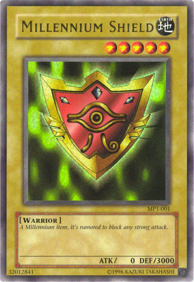 yugioh all female cards Millennium Shield [MP1-001] Ultra Rare