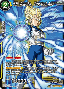 SS Vegeta, Trusted Ally (Uncommon) [BT13-100]