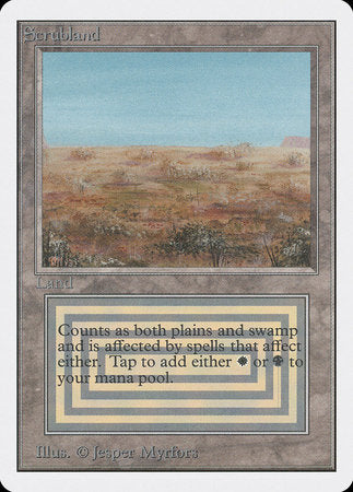 Scrubland [Unlimited Edition]